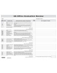 5S Office Evaluation Form