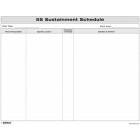 5S Office Sustainment Schedule