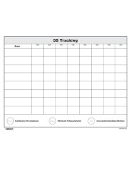 5S Tracking Sheet - 5S Office Tracking Sheet