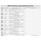 Abnormality Assessment Form
