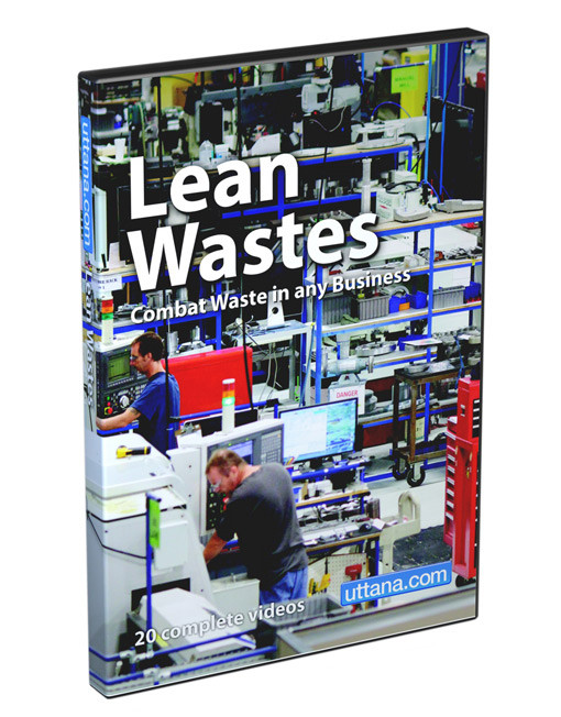 Lean Wastes Training Videos - Combat Waste - DVD