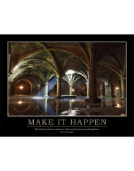 Make it Happen - Quote Poster