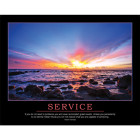 Service Poster - Hitoshi Yamada Quote - Hidden Muda