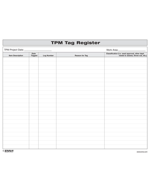 TPM Tag Register - Enna.com