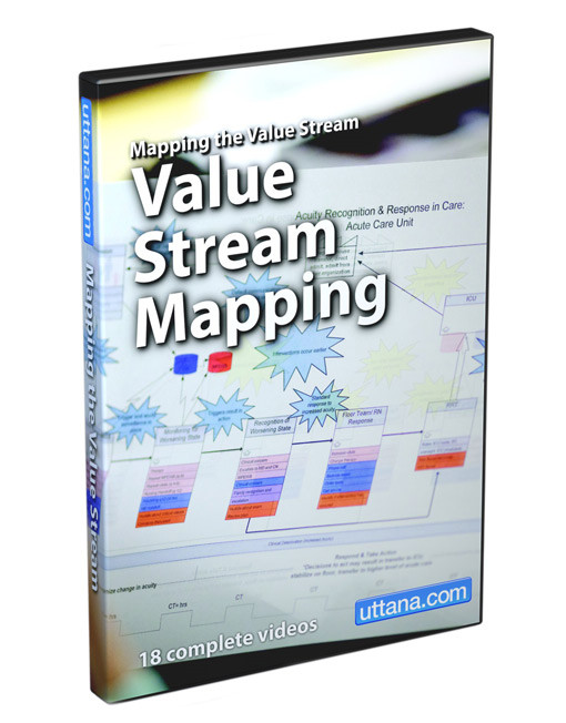 Value Stream Mapping Video Course - DVD Cover