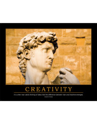 Creativity Quote Poster - Soichiro Honda - David