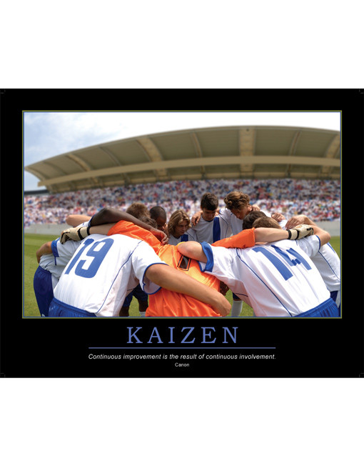 Kaizen Leadership Poster