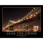 Lead The Crisis Poster